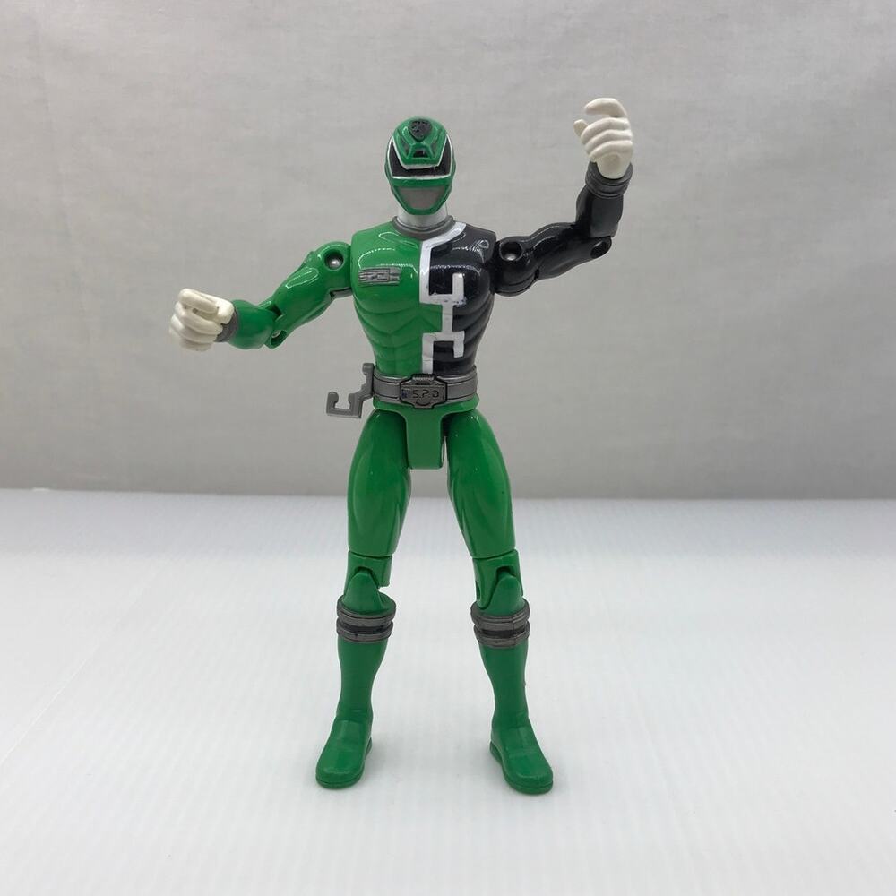 Hasbro Power Rangers S.P.D. Green Ranger Action Figure 6”